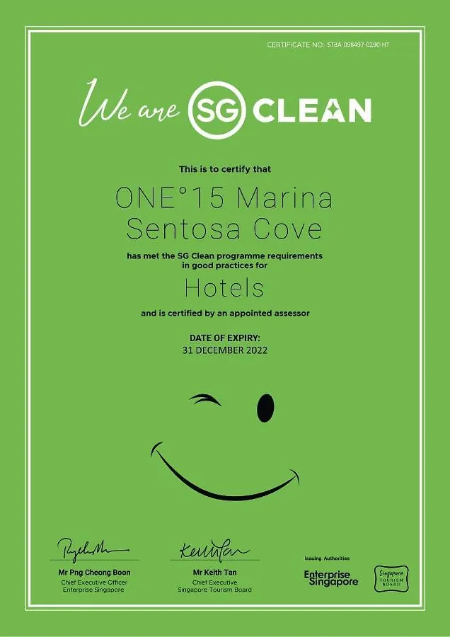One15 Marina Sentosa Cove Singapore Hotel